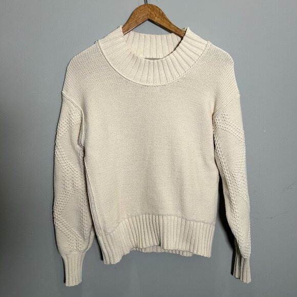 EVERLANE Women's Knitted Cream Sweater - XS - Picture 1 of 5